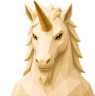 Goat portrait. Original painted goat from the game, on a transparent background.