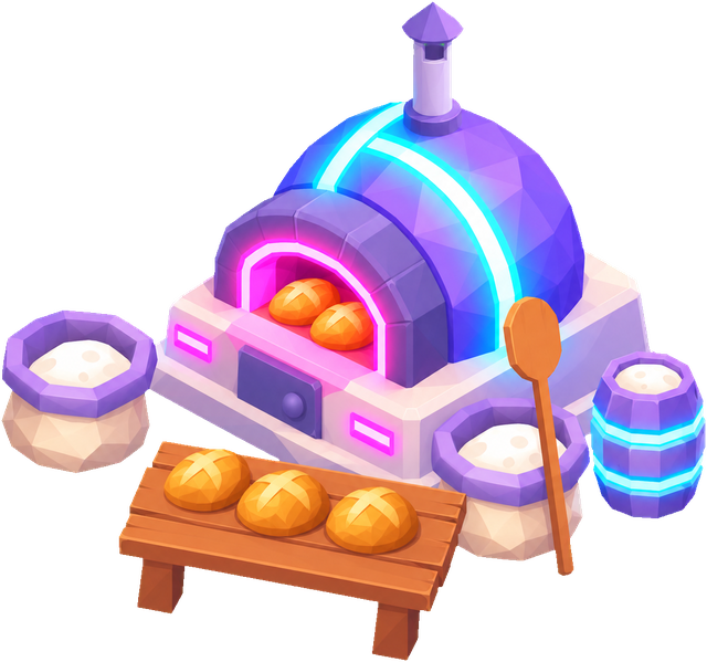 Bakery · Cyberpunk. Original cyberpunk era building artwork. Artwork existence does not establish its unlock or availability in a released build.