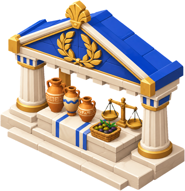 Shop · Greece. Original greece era building artwork. Artwork existence does not establish its unlock or availability in a released build.