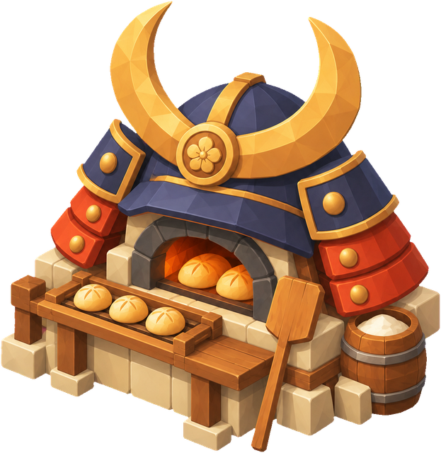 Bakery · Japan. Original japan era building artwork. Artwork existence does not establish its unlock or availability in a released build.