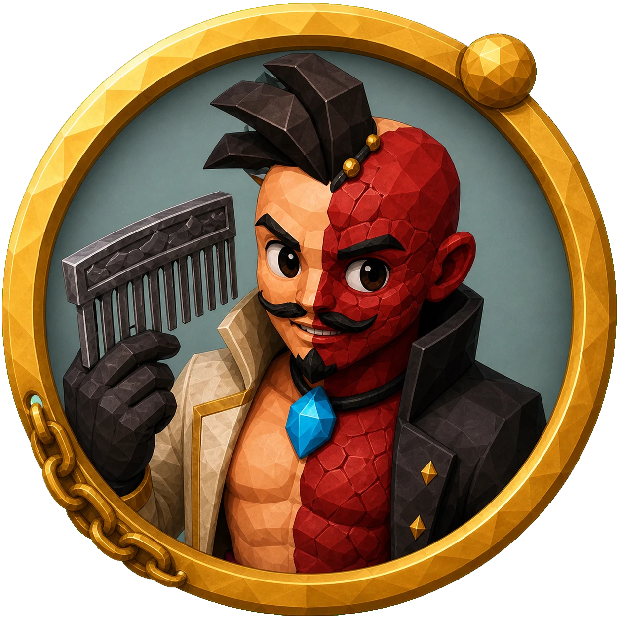 Fregat portrait. Fregat, an artisan from the Cristal Memoria world.