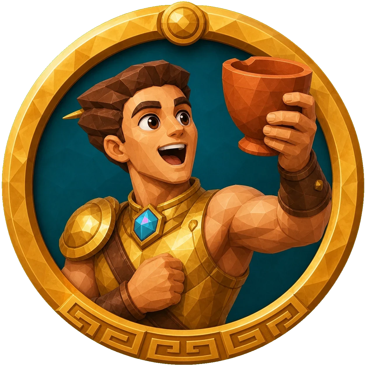 Pavo portrait. Pavo, an artisan from the Cristal Memoria world.