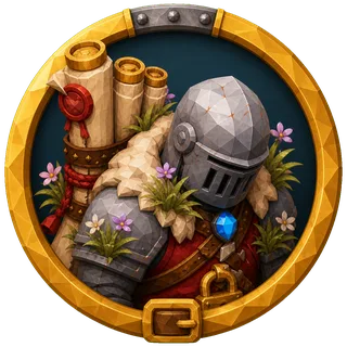 Piet portrait. Piet, an artisan from the Cristal Memoria world.
