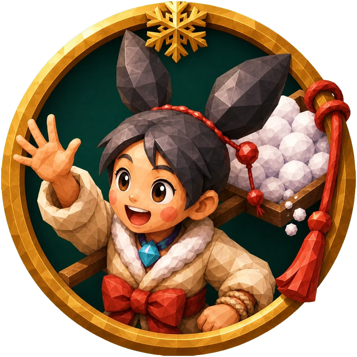 Suzu portrait. Suzu, an artisan from the Cristal Memoria world.