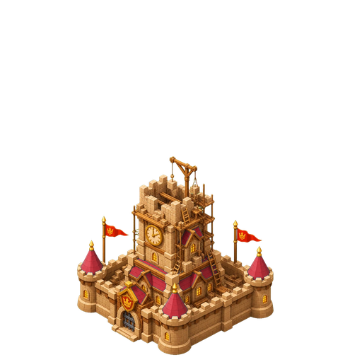 Tower A1 · s05. Deck monument visual, construction stage s05. These are distinct visual stages, not a claim about a fixed number of reviews.