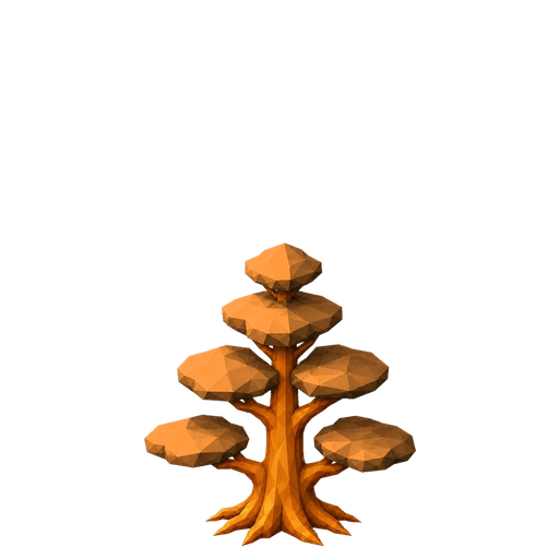 Tree A1 · s05. Deck monument visual, construction stage s05. These are distinct visual stages, not a claim about a fixed number of reviews.