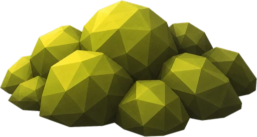 Shrub. Original isometric scenery artwork.